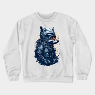 Wolf Biker Crewneck Sweatshirt